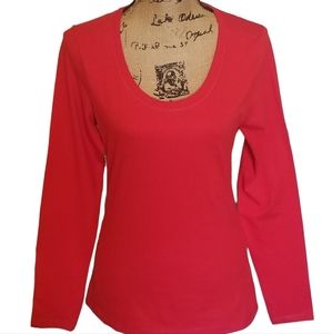 NEW Hanes Long Sleeve Cotton Tee